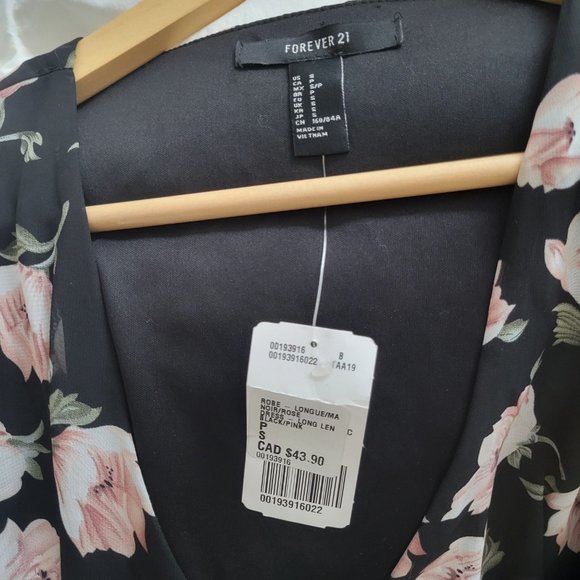 NWT Floral chiffon forever21 maxi dress - Picture 5 of 5